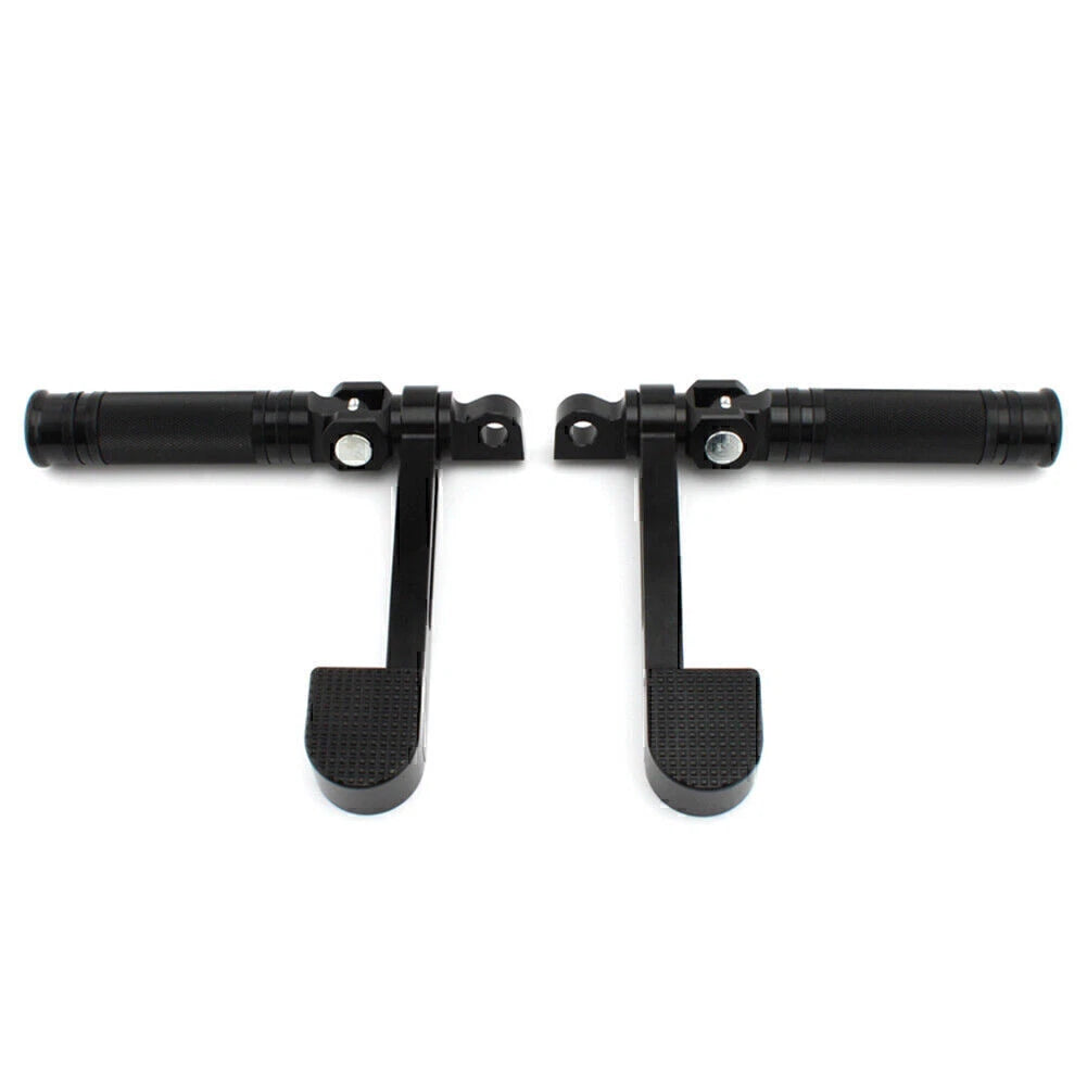 Stirrup Heel Foot Rest Pegs for Harley Sportster XL 883 1200 Softail FXWG FXR