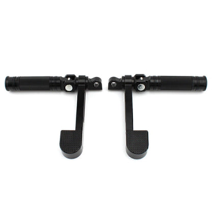 Stirrup Heel Foot Rest Pegs for Harley Sportster XL 883 1200 Softail FXWG FXR