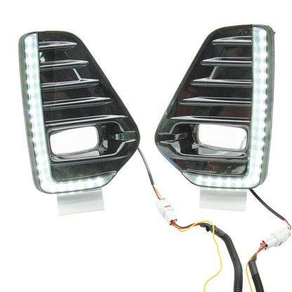 LED Daytime Running Lights w/ Turn Signal for Nissan Kicks (2021)