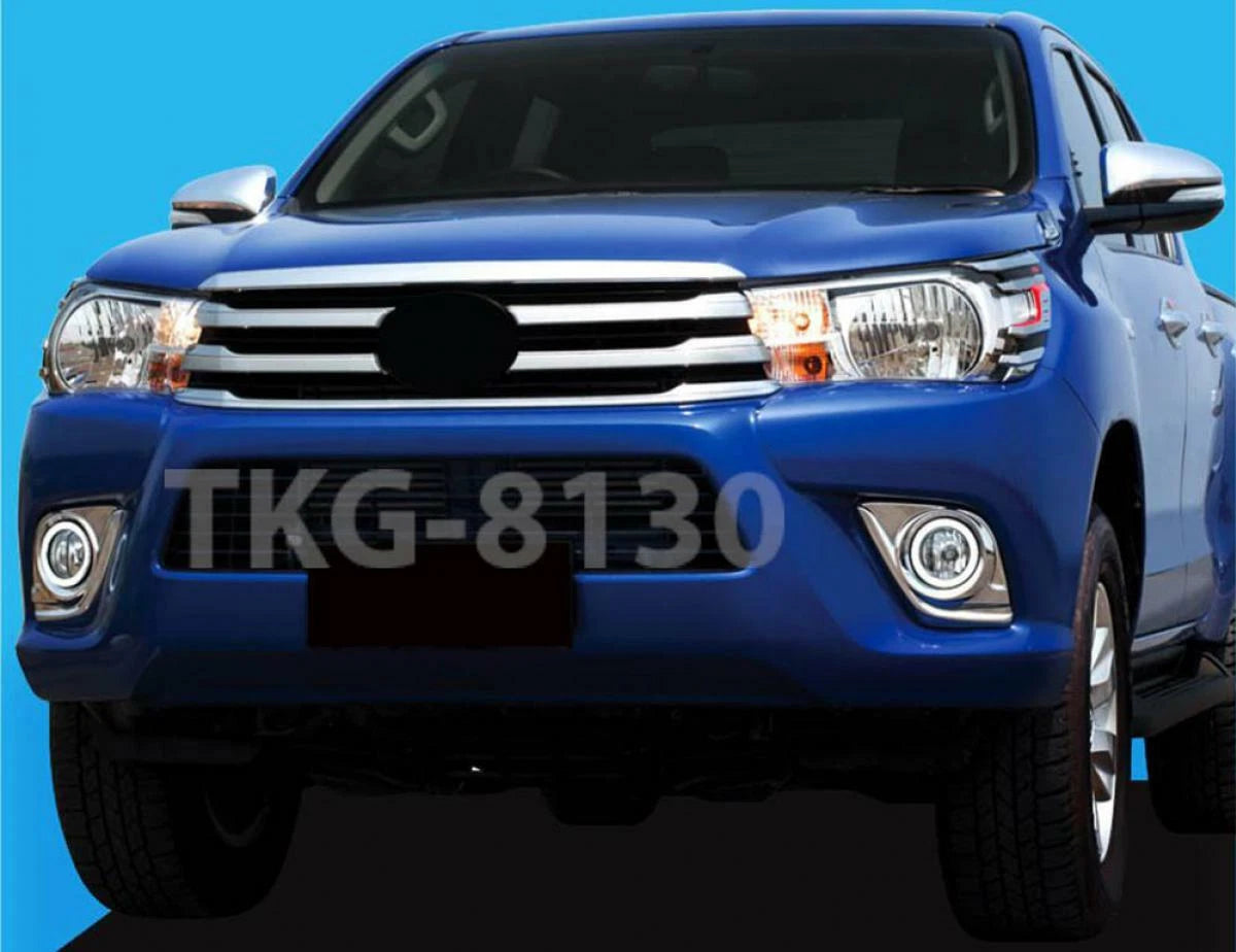 LED Fog Light Covers for Toyota Hilux Revo (2015-2017)