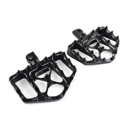 Wide Red Foot Pegs for Harley Touring Sportster Softail Dyna