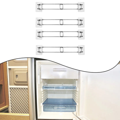 4 x Fridge Organization Bar Set for RV