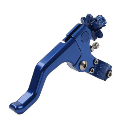 Stunt Clutch Lever 7/8" for Universal Motorcycle - Performance Cable Pull, Blue
