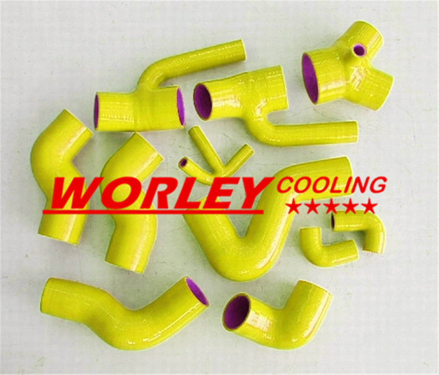 Silicone Boost Piping Hose for Audi S4 A6 B5 C5 2.7L Bi-Turbo (1997-2001)