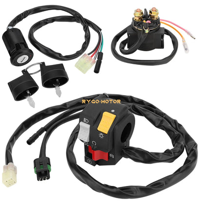 Handlebar Key Starter Relay for Honda Sportrax 250 TRX250EX (2001–2005)