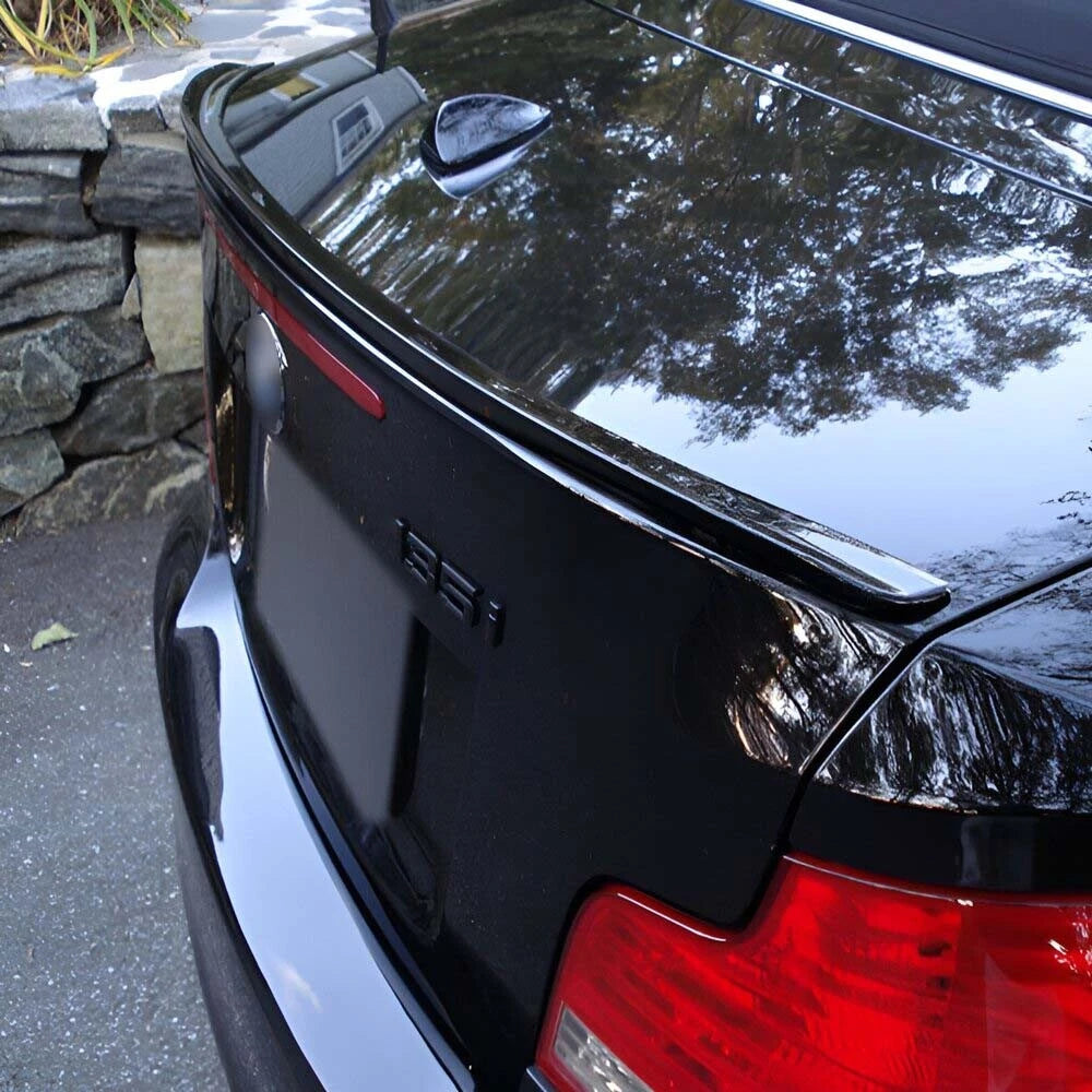 Black Boot Lip Spoiler for MB W203 (2000-2006)