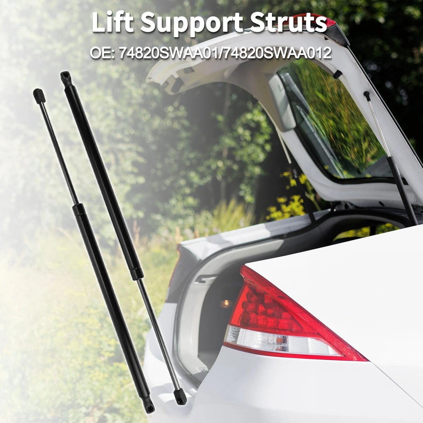 Rear Hatch Lift Supports for Honda CR-V (2017-2023) - 2 x Struts