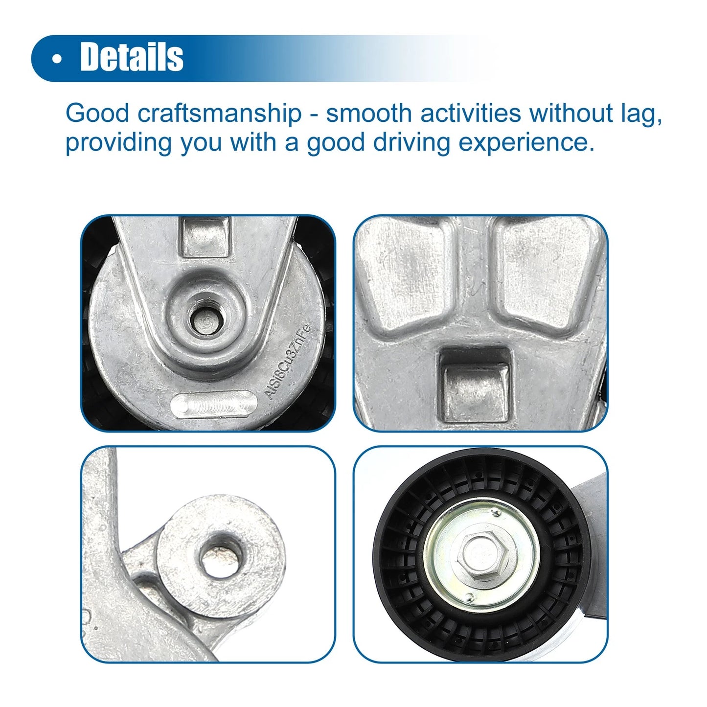 Belt Tensioner Pulley Assembly for Ford Edge (2007-2014)