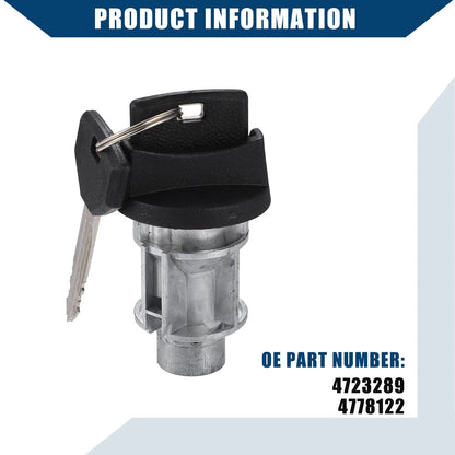 Ignition Lock Cylinder w/ Keys for Ford Excursion (2000-2005)