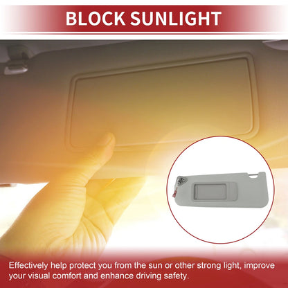 Left Car Sun Visor with Mirror for BMW 3 Series E90 E91 (2005-2013)