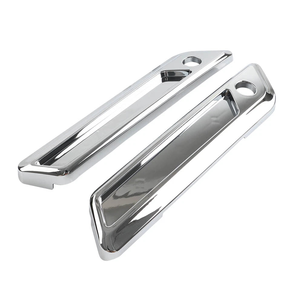 Saddle Bag Hinge Latch Covers Chrome for Harley Touring Electra Glide (2014-2023)