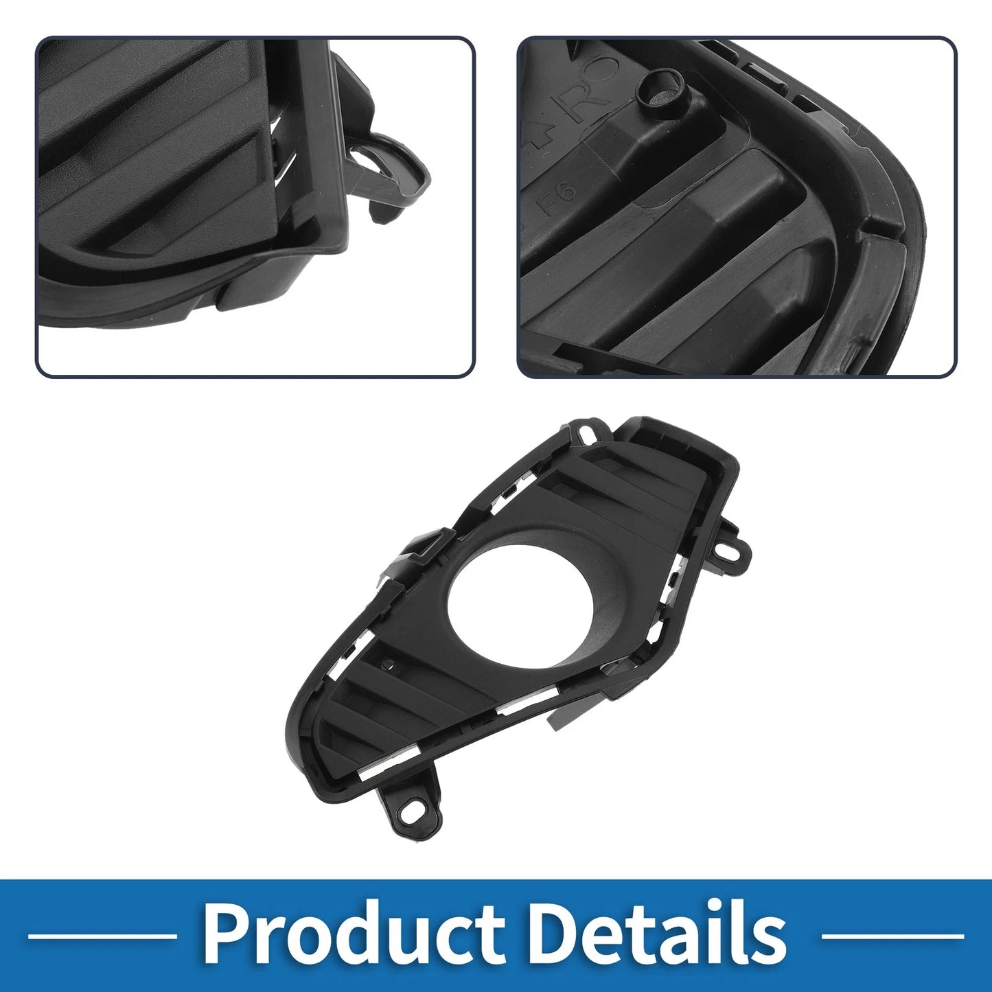 Front Right Fog Light Grill for Toyota RAV4 (2019-2023)