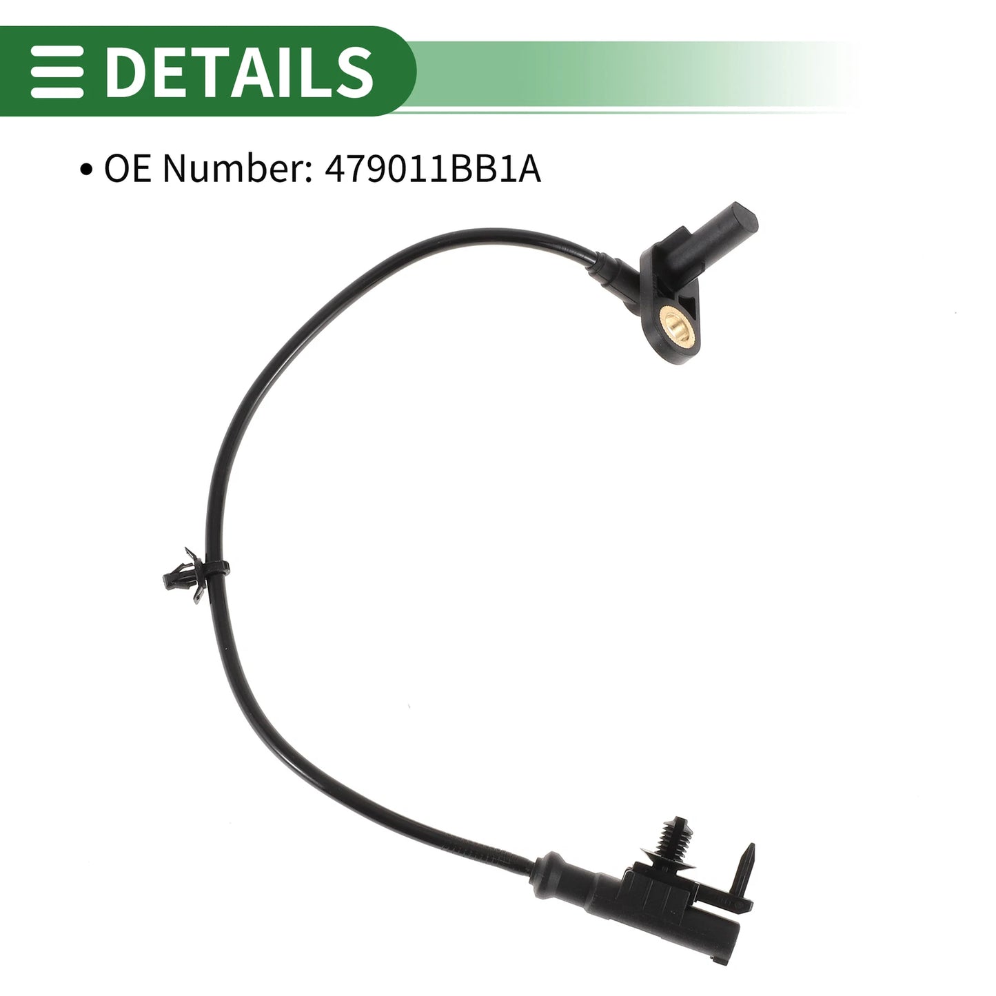 ABS Wheel Speed Sensor for Nissan Cube (2012-2014) Rear Left