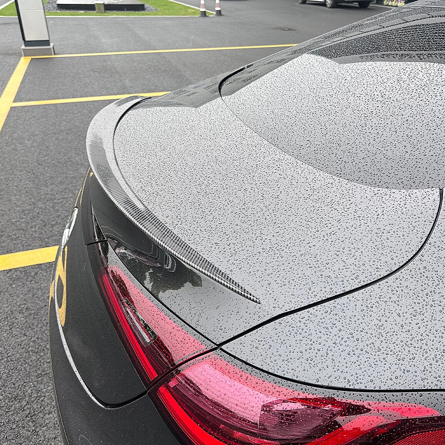 Rear Boot Spoiler Lip for Benz GLE Coupe GLE260 GLE300 GLE53 (2016-2023)