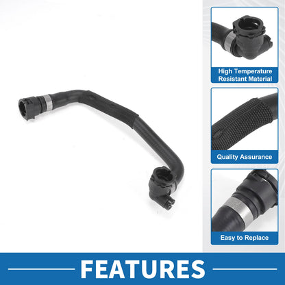 Radiator Hose for BMW 228i 2.0L (2014-2016) - Rubber Black 1 x Piece