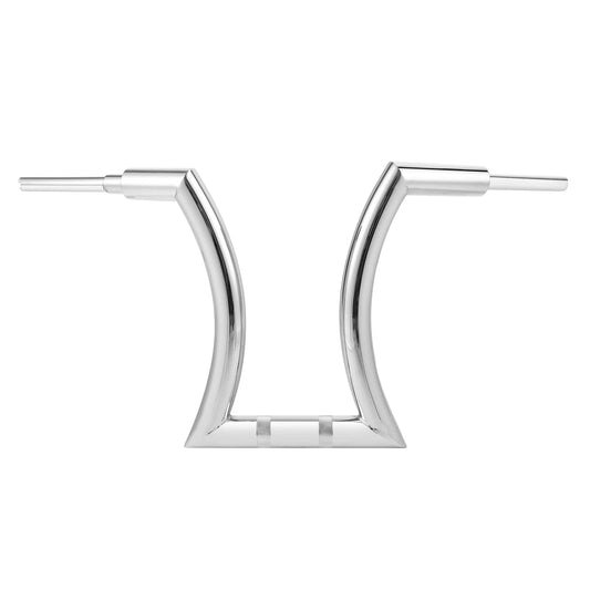 18" Rise 2" Hanger Bar Handlebar for Harley Softail Fatboy Chrome