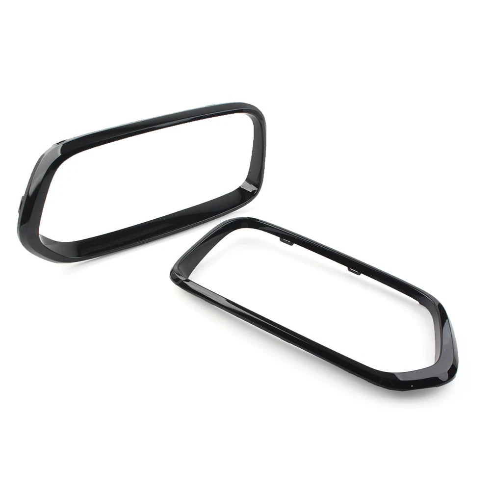 Black Front Bumper Grille Frame Cover Trim for BMW X2 F39 (2018-2021)