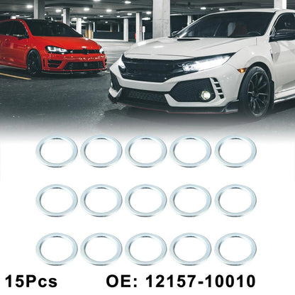 15 x M18 Engine Oil Drain Screw Gasket for Toyota Corolla (71–74)