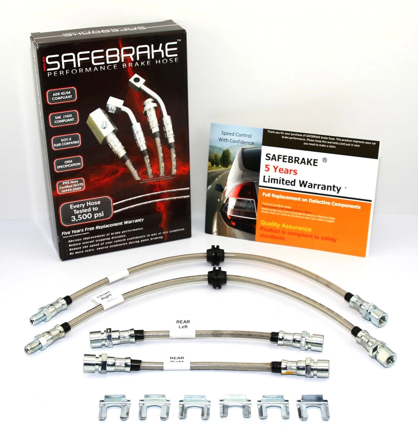 Brake Line Kit for Porsche 944 2.5L Turbo MK-1 (1985-1988)