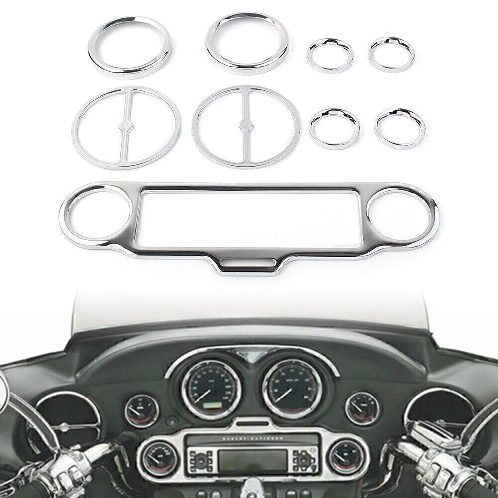 Radio Gauge Inner Trim for Harley Electra Glide, Street Glide (1996-2013)