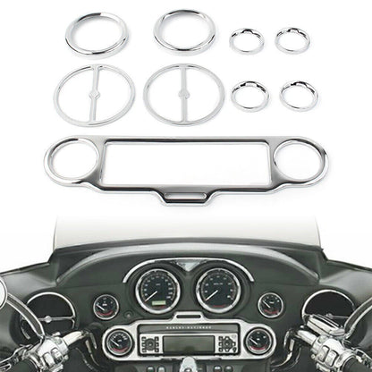 Radio Gauge Inner Trim for Harley Electra Glide, Street Glide (1996-2013)