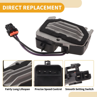 HVAC Blower Motor Resistor for Buick Regal (2010–2017)