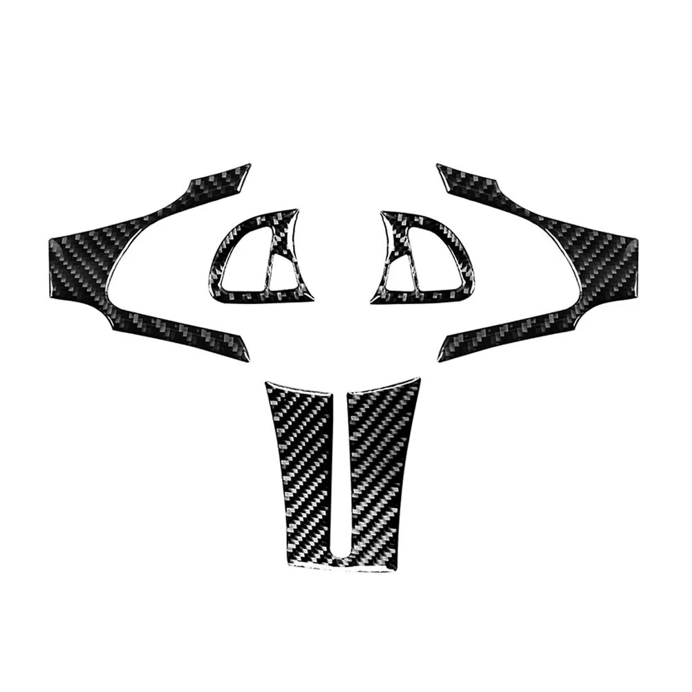5 x Carbon Fiber Steering Wheel Trim Cover for BMW Z4 (2003-2008)
