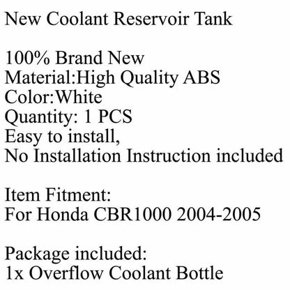 Radiator Expansion Tank for Honda CBR1000 (2004-2005)