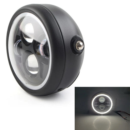 5.75" LED Round Headlight DRL for Harley Motorcycle
