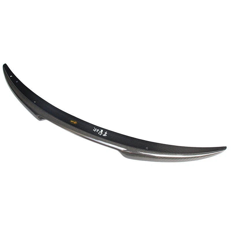 Real Carbon Fiber Stick-on Rear Trunk Spoiler Wing For Alfa Romeo Giulia 2016-20