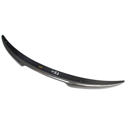 Real Carbon Fiber Stick-on Rear Trunk Spoiler Wing For Alfa Romeo Giulia 2016-20