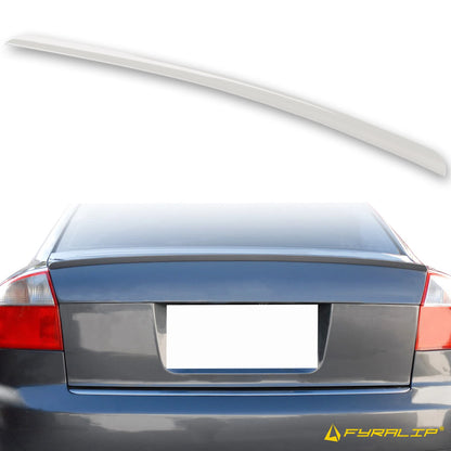 White Boot Lip Spoiler for Audi A4 B6 Sedan (2002-2005)