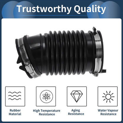Engine Air Intake Hose for Chevrolet Cobalt L4 2.4L Rubber Clamp