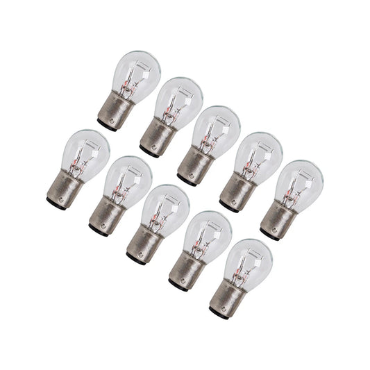 10x Bulb for Car Motorcycle Turn Signal Brake Light Daytime Running Lamp