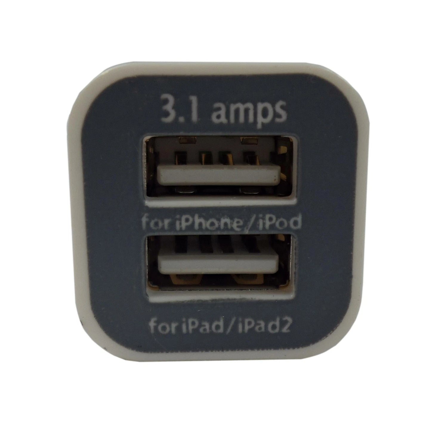 USAMS Dual USB 2.1A Car Charger Adapter for iPhone, Galaxy, Sony, LG, HTC