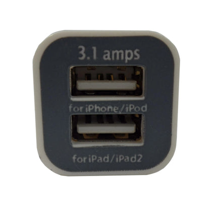 USAMS Dual USB 2.1A Car Charger Adapter for iPhone, Galaxy, Sony, LG, HTC
