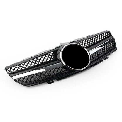 Black Upper Front Grille for Mercedes Benz SL R230 (2003-2006)