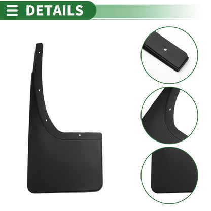 Mud Flaps Splash Guards for Ford Ranger T6/T7 (2011-2018)