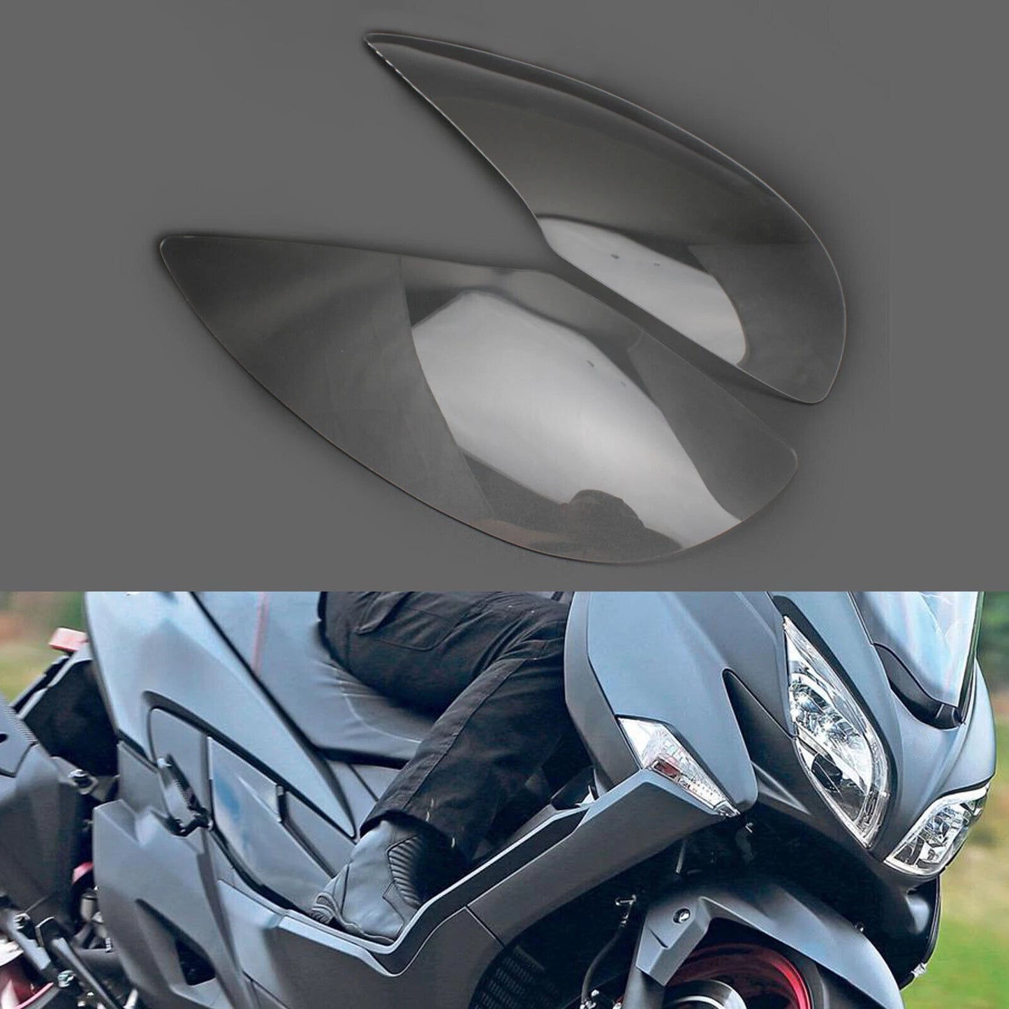 Headlight Glass Protective Cover for Suzuki Burgman 650 (2015-2020)