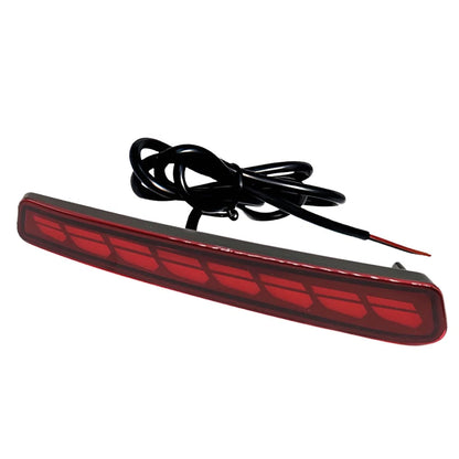 Red Lens LED Rear Bumper Reflector Lights for Toyota Corolla