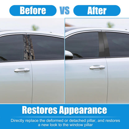 6 x Car Pillar Post Side Door Window Cover Trim for Kia Optima (2011-2015)