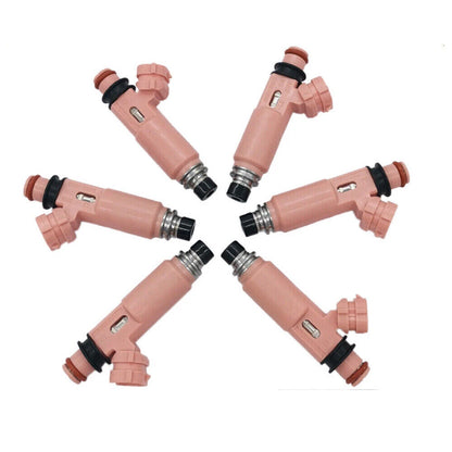 6X Fuel Injector for Lexus RX330 RX400h 3.3L (2003-2007)