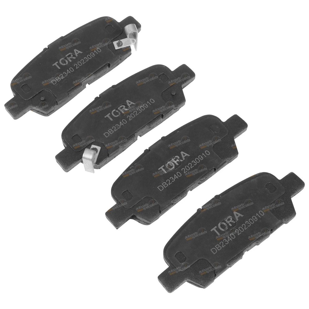 Rear Disc Brake Pads for Nissan Pulsar B17 C12 (2013-2018)