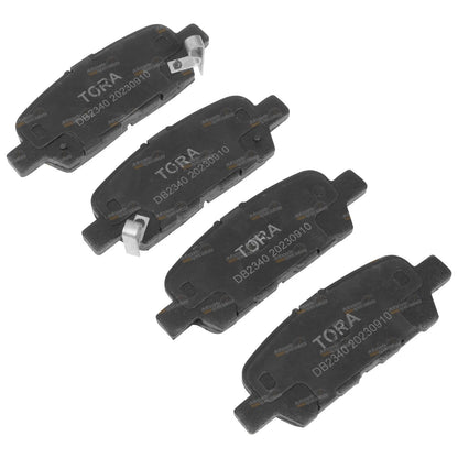 Rear Disc Brake Pads for Nissan Pulsar B17 C12 (2013-2018)