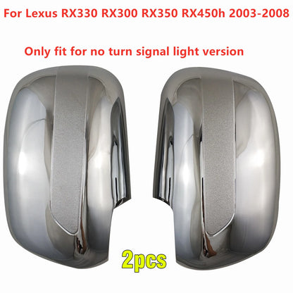 1 x Mirror Cover Caps Overlay for Lexus RX330 RX300 RX350 RX450h (2003–2008)