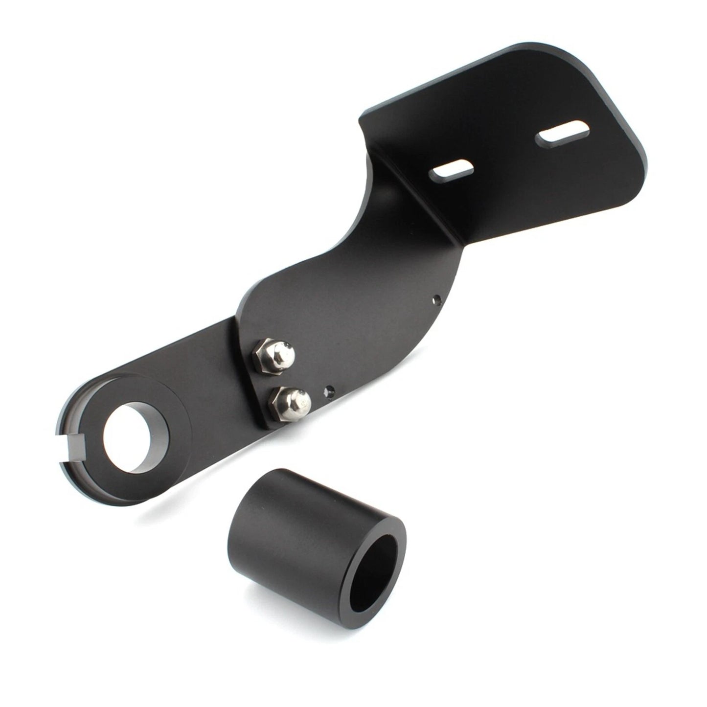 Black Rear Mount License Plate Bracket for Harley Softail Breakout (2018-2022)