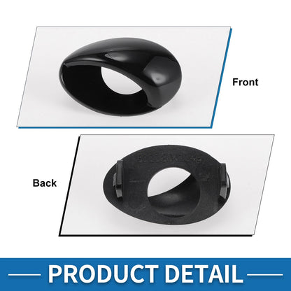 Bumper Headlight Washer Nozzle Cover for BMW M3 (2008-2013) - Gloss Black