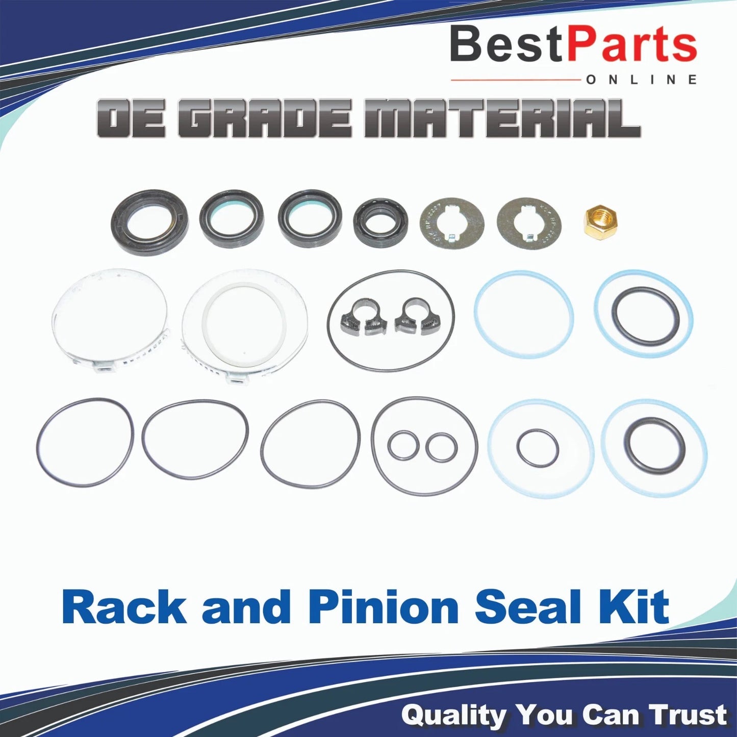 Seal Kit Power Steering Rack and Pinion for Nissan Datsun 280ZX (1981–1983)