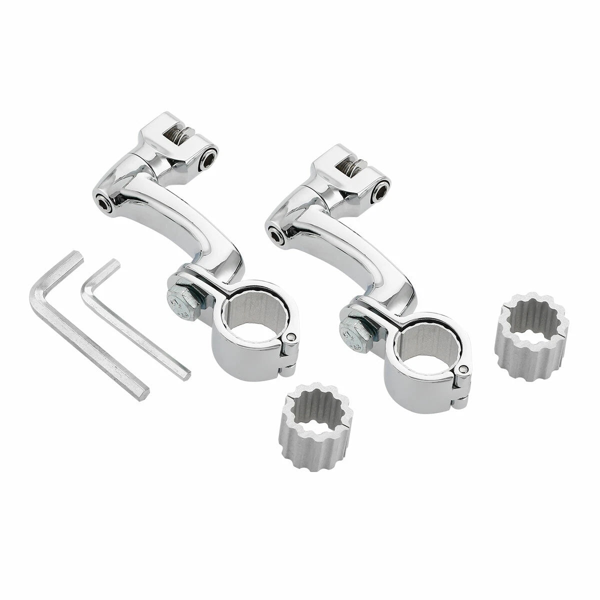 22mm 25mm 32mm 35mm Highway Foot Pegs Mount Clamps for Harley Touring