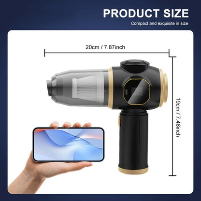 Car Vacuum Cleaner / 25KPA / High Capacity for Quick Cleanups